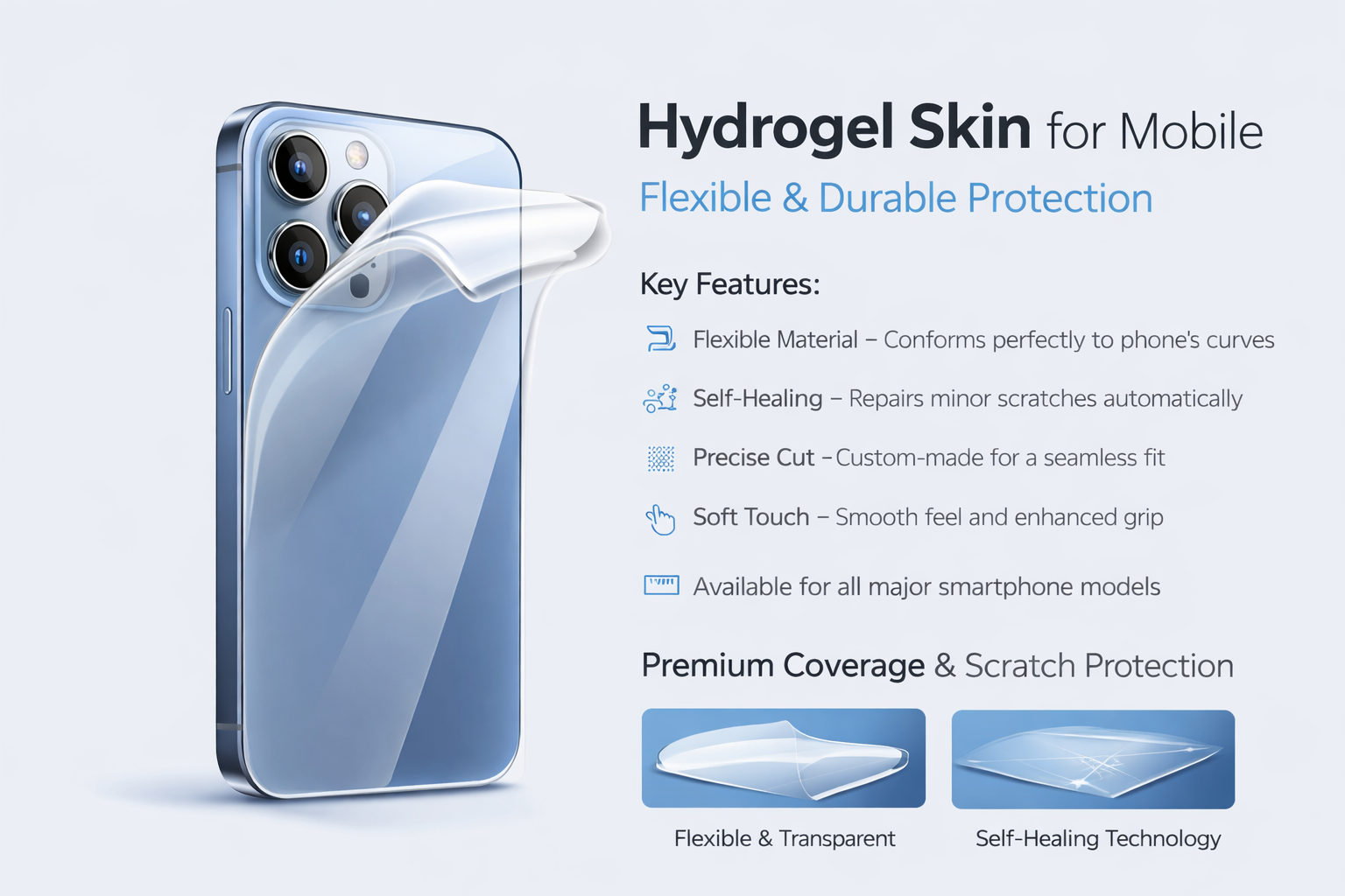 Hydrogel Skin Mate Protection